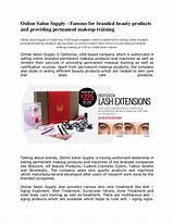 Online Permanent Makeup Training Photos