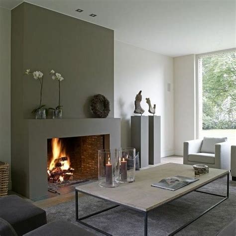 36 Popular Modern Fireplace Ideas Best For Winter Magzhouse