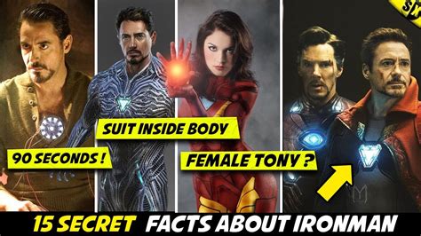 15 secret facts you didn t know about iron man [explained in hindi] youtube