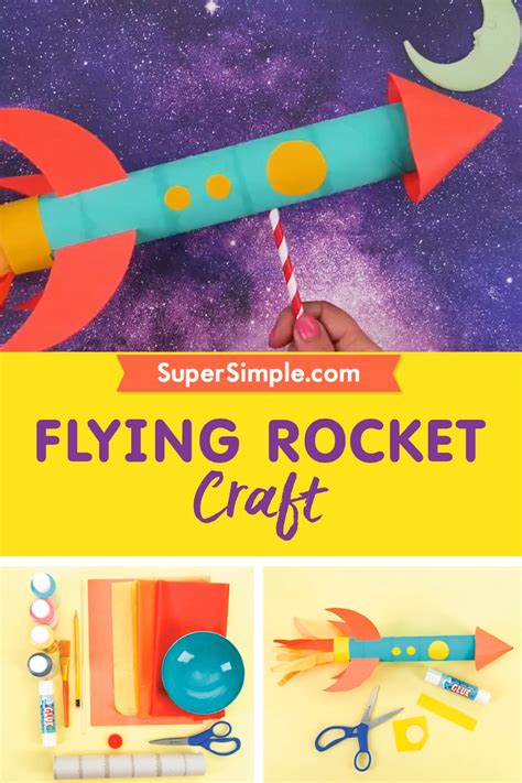 Flying Rocket Ship Craft Artofit