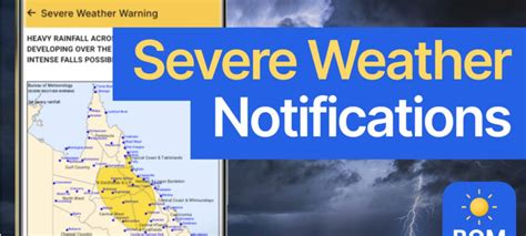 Bureau Of Meteorology Bom Weather App Get The Warning When It
