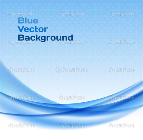 Blue Wave Background With Halftone Stock Vector Image By ©godruma