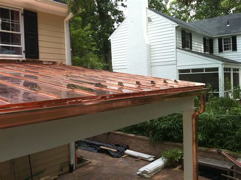 Standing Seam Copper Roof Alexandria Va Copper Roof Standing Seam