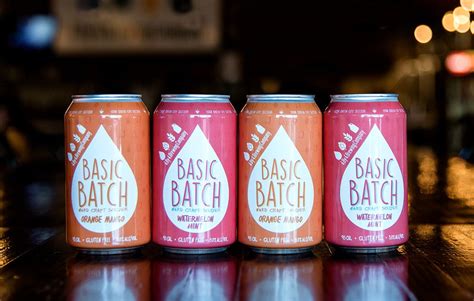 4 By 4 Brewing Companys Basic Batch Hard Seltzer Hits The Spot
