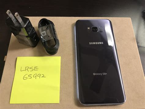 Samsung Galaxy S8 Plus Verizon Gray 64gb Sm G955u Lrse65992 Swappa