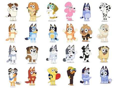Personajes Bluey Png Download Free Png Images