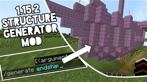 How To Install Structure Generator Mod With Forge 1152 Minecraft