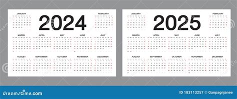 2024 2025 Two Year Calendar Free Printable Excel Templates Riset