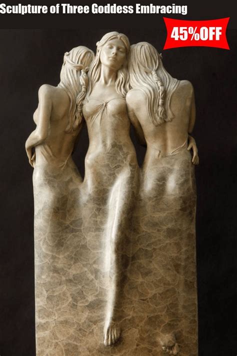 Sculpture Of Three Goddess Embracing In 2022 Sculpture Three Graces