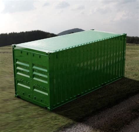 20ft Iso Shipping Container Dwg