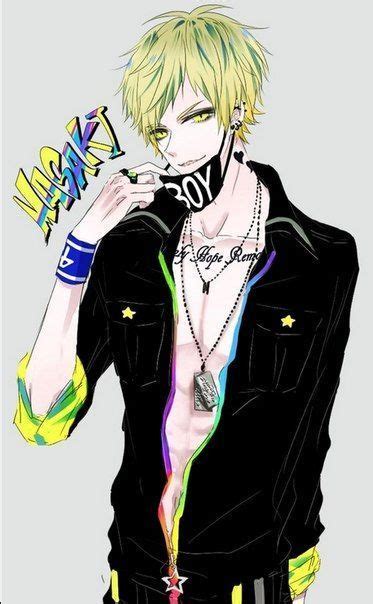 Punk Rock Anime Boy Draw Metro