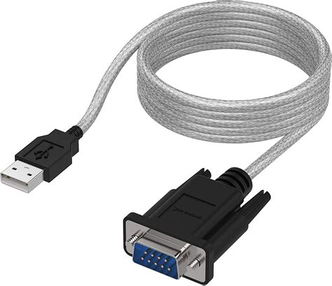Usb To Db9 Serial Adapter With 6 Ft Cable