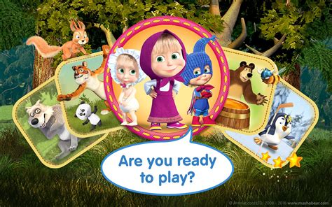 Masha And The Bear Game For Kids V363 Full Apk Obb For Android
