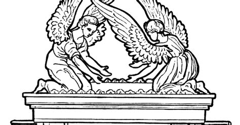 The Ark Of The Covenant Coloring Pages Color The Bible