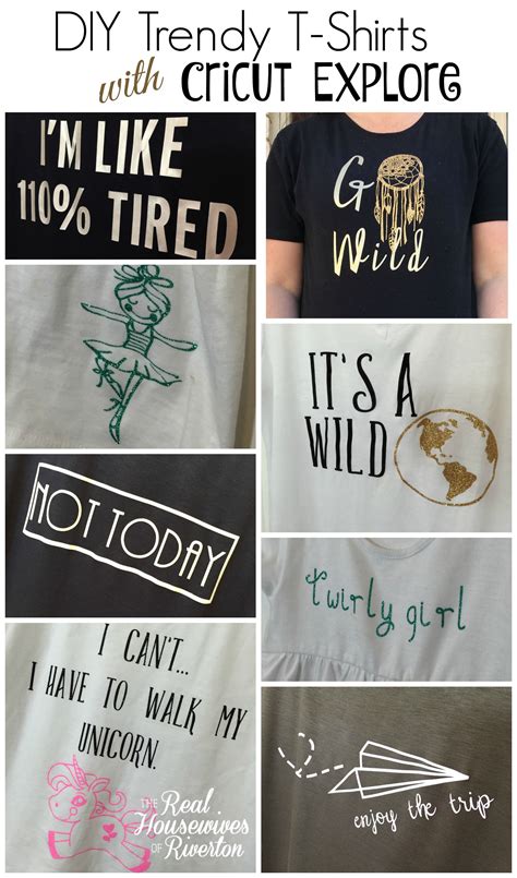 Get Creative With Diy Trendy T Shirts Using Cricut Explore Air