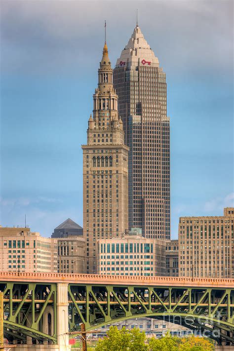 Cleveland Skyscrapers I Photograph By Clarence Holmes Fine Art America