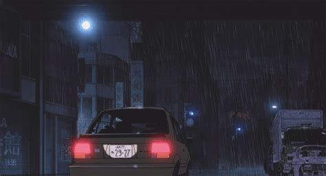 50 Aesthetic Anime Cars Driving Looping GIFs Gridfiti Aesthetic