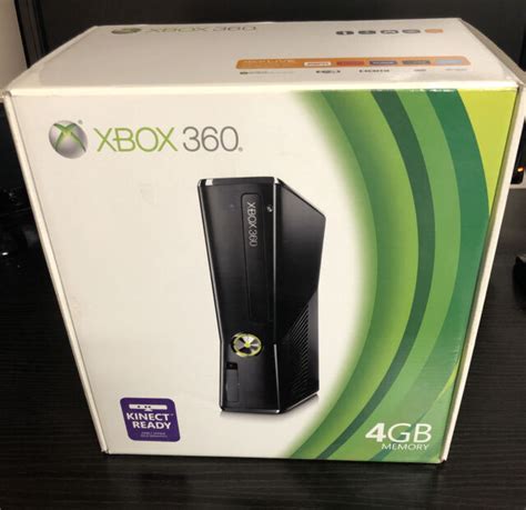 Microsoft Xbox 360 S 4gb Console Black For Sale Online Ebay