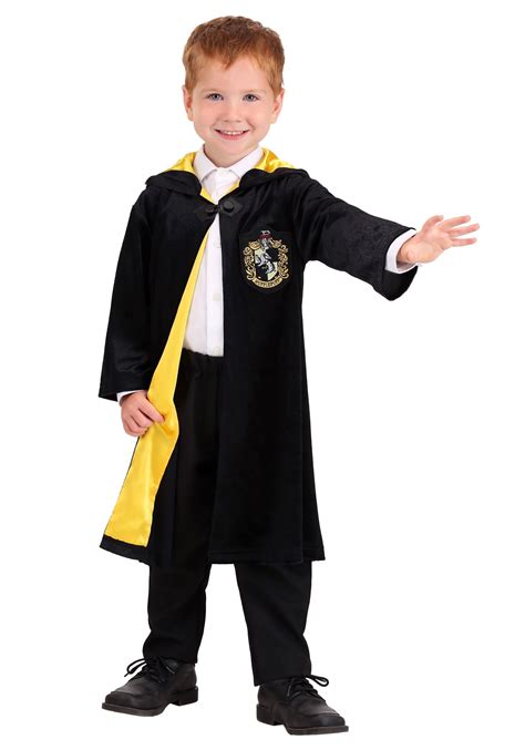 Harry Potter Kids Deluxe Hufflepuff Robe Costume