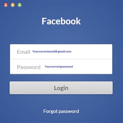 Facebook Log In To My Account Facebook Login Account Hack Facebook