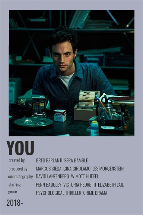 You Tv Series Polaroid Poster Movie Poster Wall Psychological