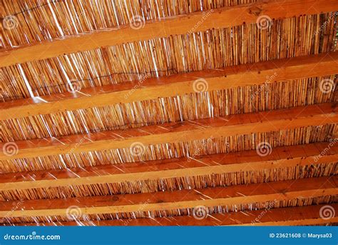 Bamboo Roof Stock Photo Image Of Exotic Styles Sectional 23621608