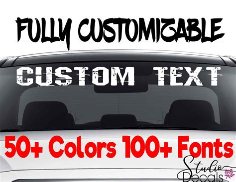 247 Customer Service Window 2 Custom Text Personalised Name Stickers