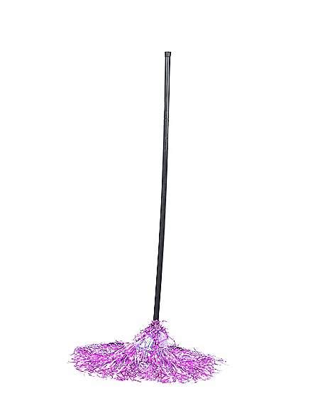 Purple Metallic Witch Broom