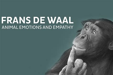 Frans De Waal Animal Emotions And Empathy