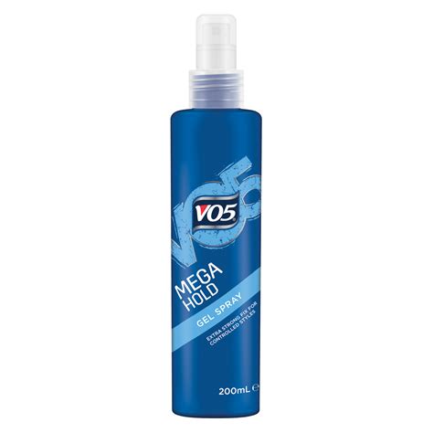 The reason is because it stops a seal from forming when you when i joined the army a long time ago, i was the regular teenager with my face barely visible try applying natural aloe vera gel (straight from the plant) or egg white to your hair atleast once in a week. VO5 Pride Limited Edition Hairspray 400ml | VO5