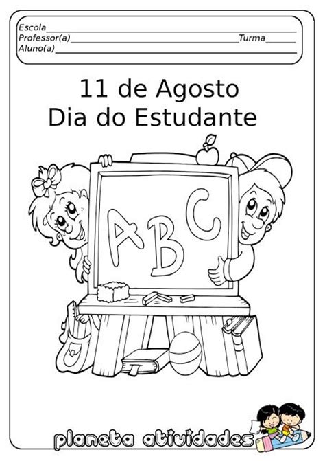 Mas a data do dia do estudante só foi oficializada na comemoração do centenário da criação dos cursos. PLANETA ATIVIDADES: Atividades sobre o dia do estudante ...