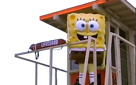 Spongebob The Lifeguard By Dracoawesomeness On Deviantart