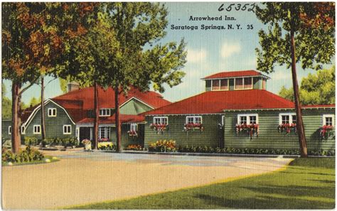 Arrowhead Inn Saratoga Springs N Y Digital Commonwealth