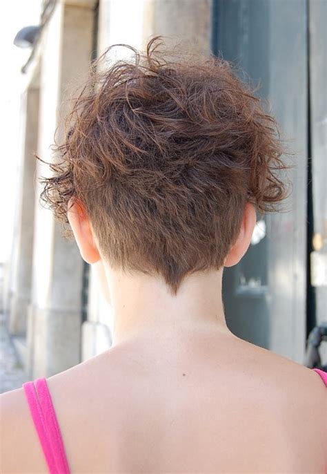 As one of the coolest wedge haircuts, this sleek and short in the back hairstyle has a special flavor that is mostly offered by its gorgeous silver color. Short Wedge Haircut Photos Back View Pictures