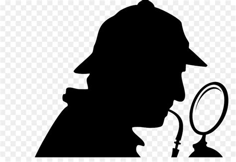 Silhouette Detective Clip Art Silhouette Png Download 435800