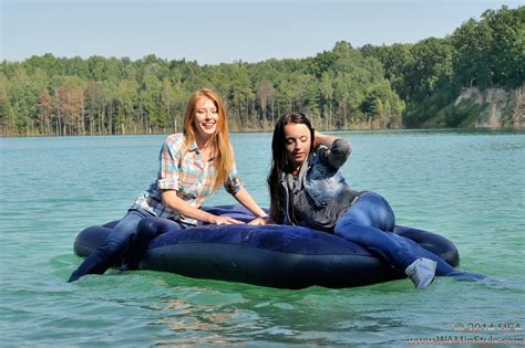Tanya Ufa On Twitter Nika And Margaret In Blue Jeans Bath On