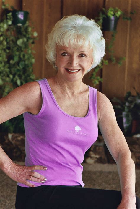 Sexy Granny 70 Year Old Women Yoga Exercises Balance Exercises