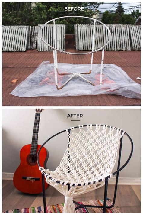 Do not suspend your hammock more than 18 inches above the ground. DIY Macrame Hammock Chair - 2019 - Deck ideas