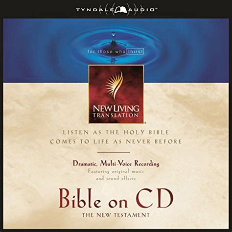 Bible On Cd Nlt New Testament Audio Download Tyndale House