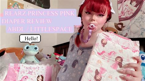 Rearz Princess Pink Adult Diaper Review Ab Dl Littlespace Youtube