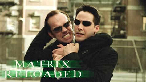 The Matrix Reloaded 2003 Neo Vs Smith Clones Part 2 Video Clip