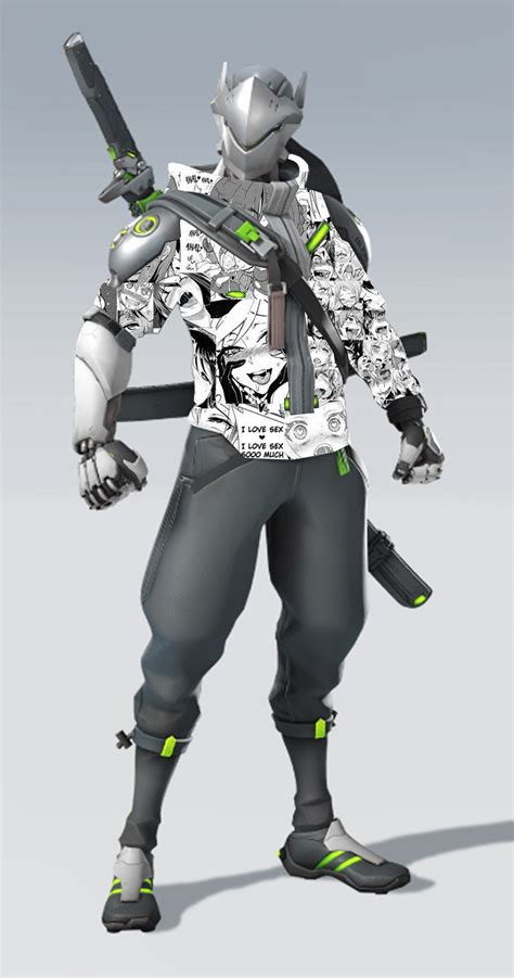 Genji Got A New Hoodie But He Is Still A Weeb Roverwatchmemes