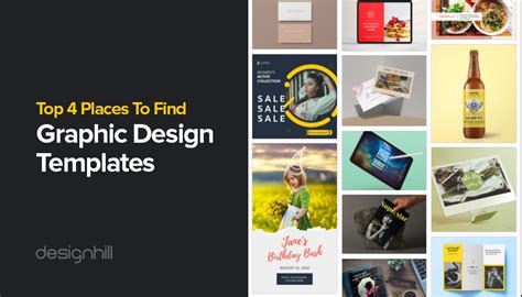 Top 4 Places To Find Graphic Design Templates