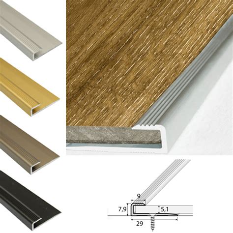 Buy Good Quality Aluminium Door Floor Threshold For Luxury Click Vinyl