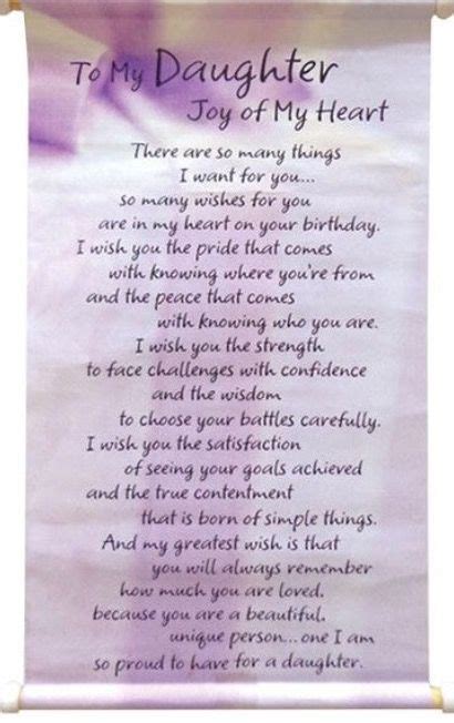 Happy Birthday Daughter Poems From Mom And Dad Myriam Decker