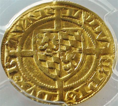 1436 49 Ad Germany Medieval Middle Ages Rare German Antique Gold Coin