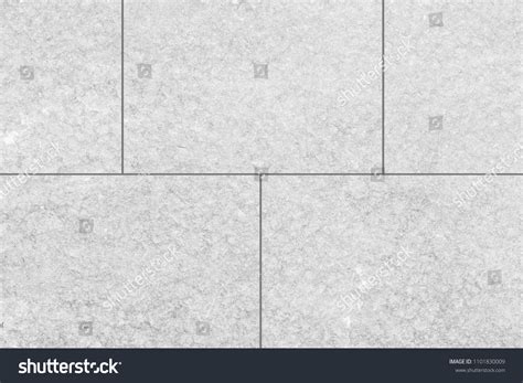 Outdoor White Stone Tile Floor Seamless Stock Photo 1101830009