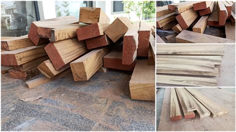 Indian Sagwan Teak Wood Colour Size And Cost Details Youtube