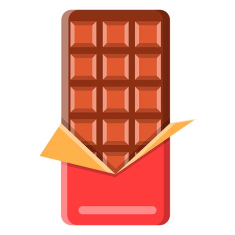 Barra De Chocolate Kawaii Descargar Pngsvg Transparente