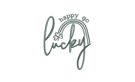 Happy Go Lucky · Creative Fabrica